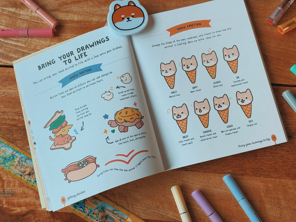 How to Draw Cute Food (signed)