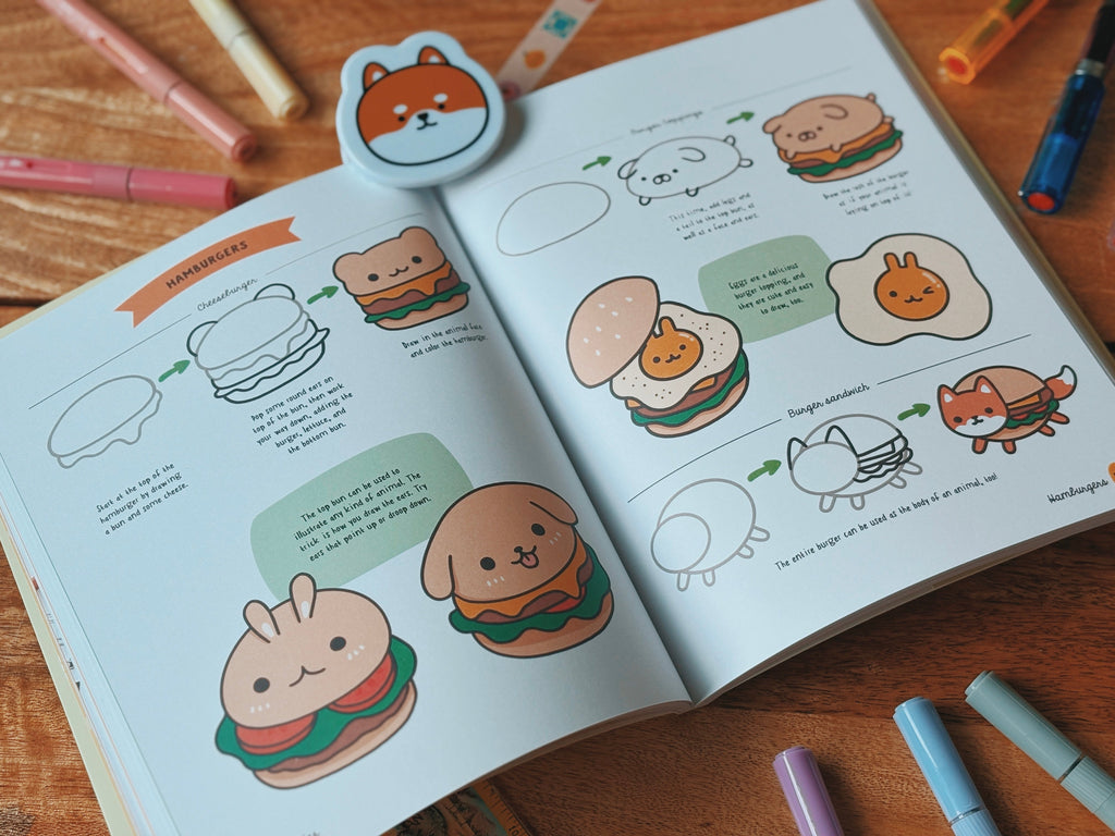 How to Draw Cute Food (signed)