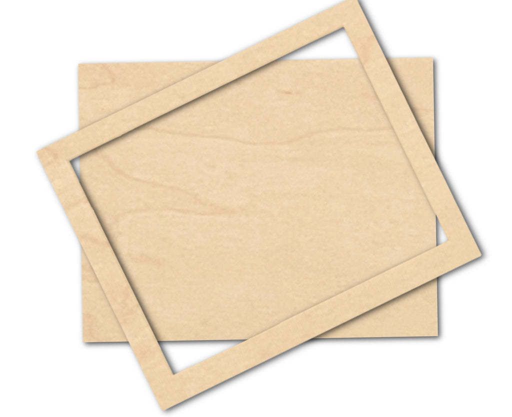 Multi-Art Board Squares, Rectangles & Frames (Choose from 14 sizes) (wood)